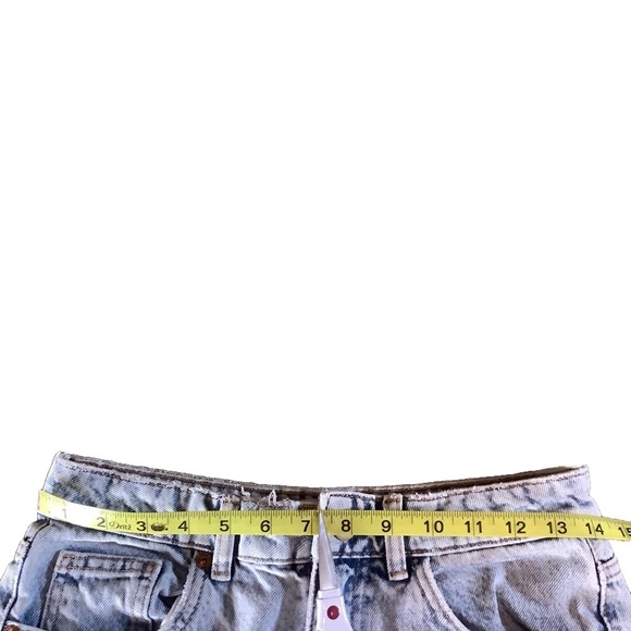 ZARA Stonewashed High-Rise Straight Leg Jeans Women’s Size 4 - Picture 7 of 10